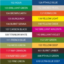 조소냐아크릴물감JS 24 Colors (20ml x 24)